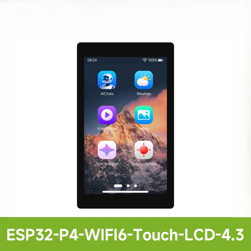 Waveshare Esp32 - Waveshare ESP32-P4-WIFI6 4.3inch Development Board, 480