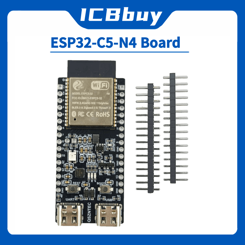 Devkitc - ESP32-C5-DevKitC-1 N4 Development Board 2.4 &