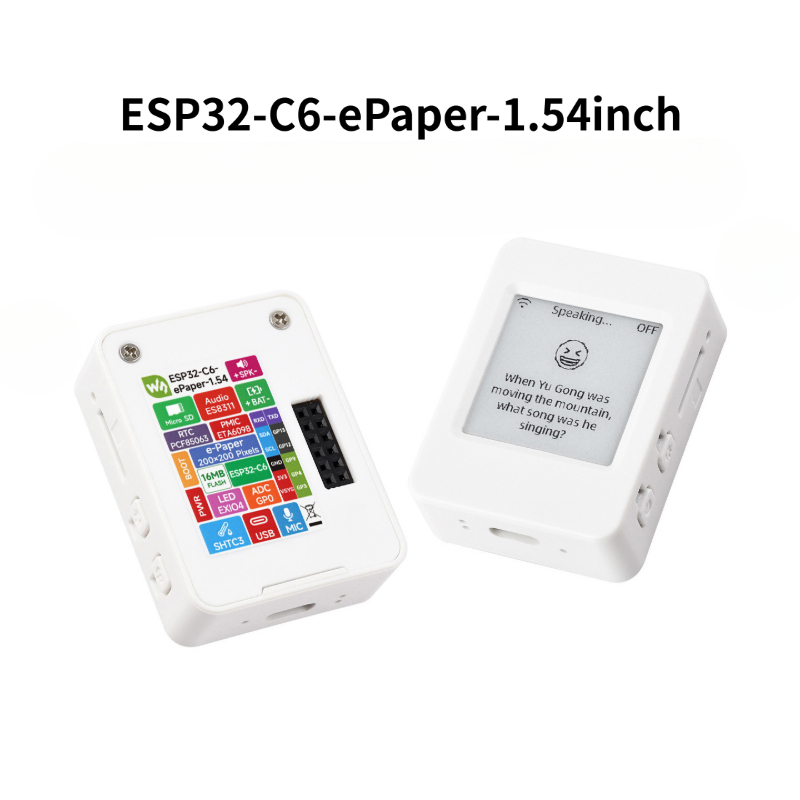 Waveshare Esp32 - Waveshare ESP32-C6-ePaper 1.54 Inch e-Paper AIoT