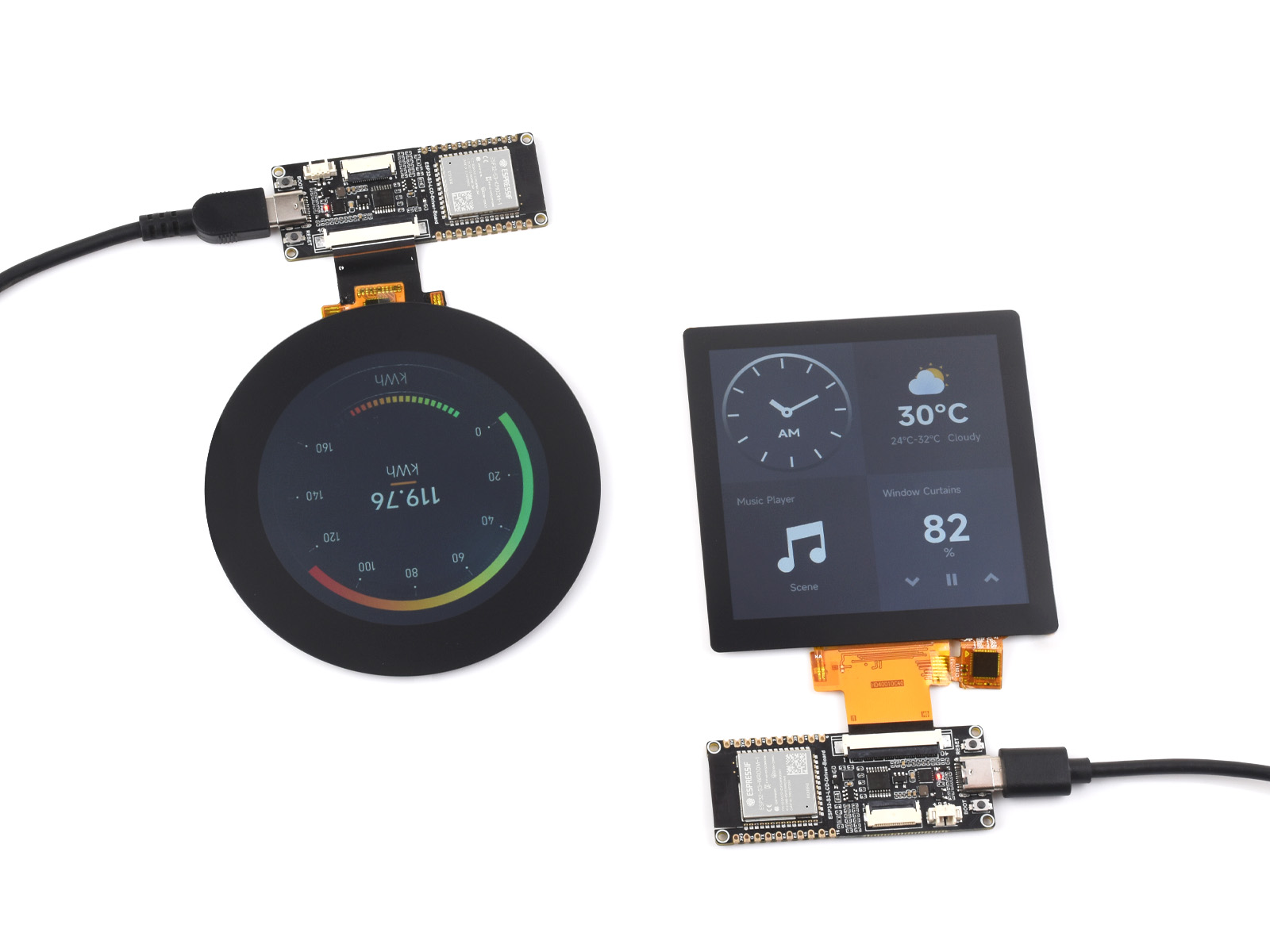 Lolin S3 - Waveshare ESP32-S3 RGB LCD Driver Board,