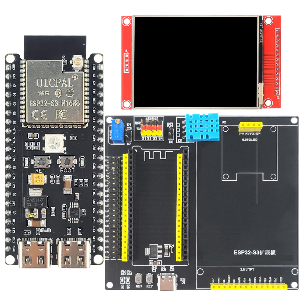Devkitc - ESP32-S3-DevKitC-1 Development Board Kit With 2.8