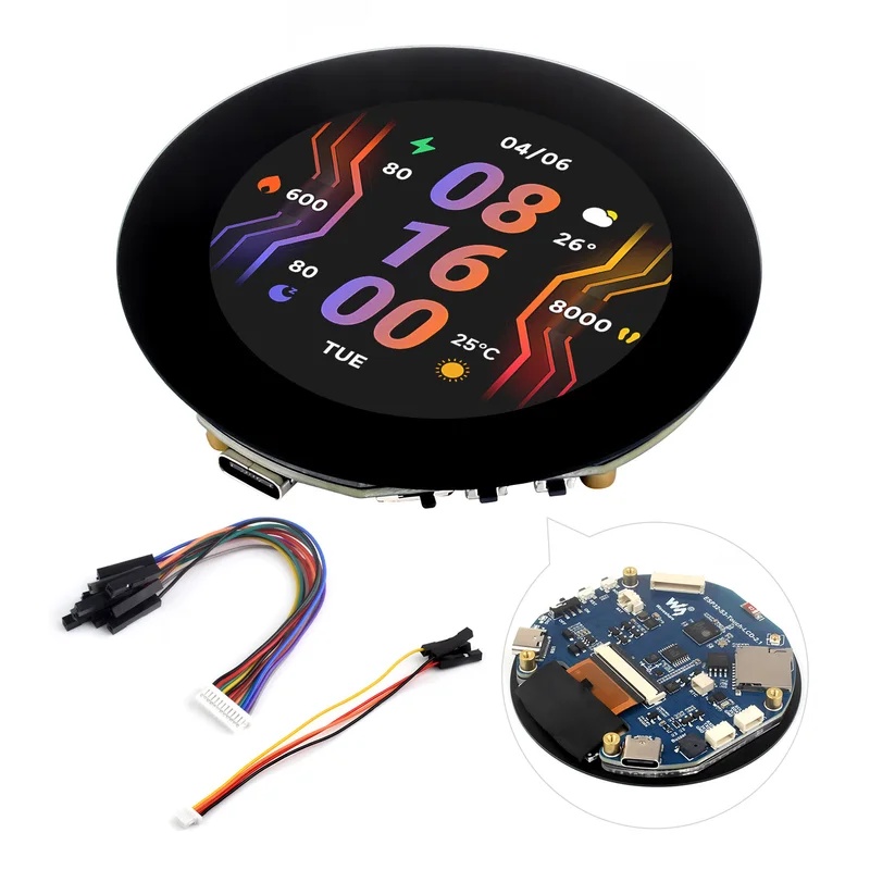 Waveshare Esp32 - Waveshare ESP32-S3 2.1inch Capacitive Round Display