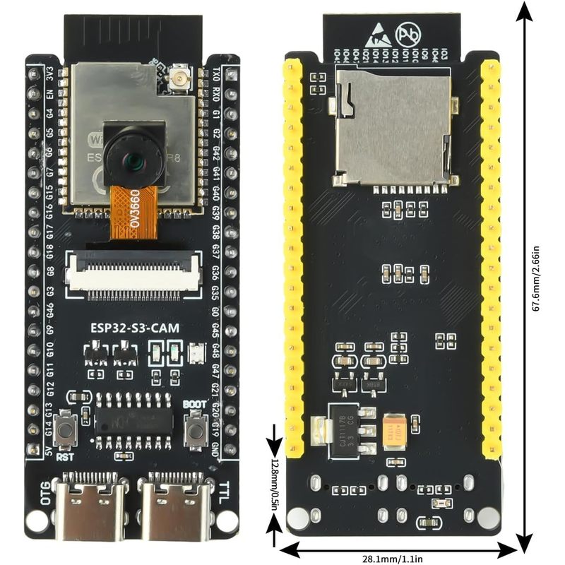 ESP32-S3-CAM Board With OV3660 - Doit Esp32 review and price