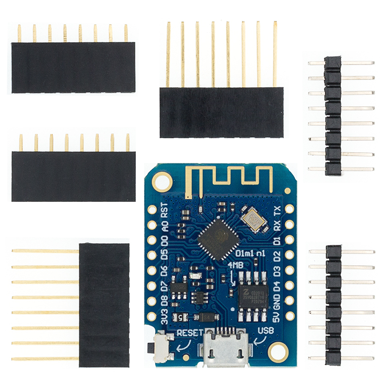 Micro USB/Type-C USB WeMos D1  - D1 Mini Pro review and price