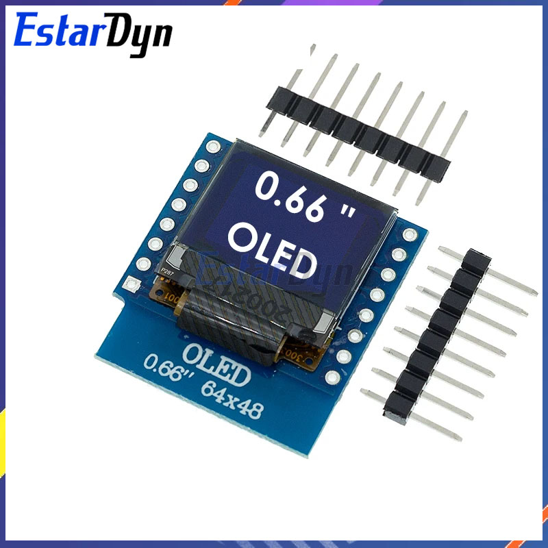 0.66 inch OLED LED LCD Dispaly - Wemos D1 Mini review and price