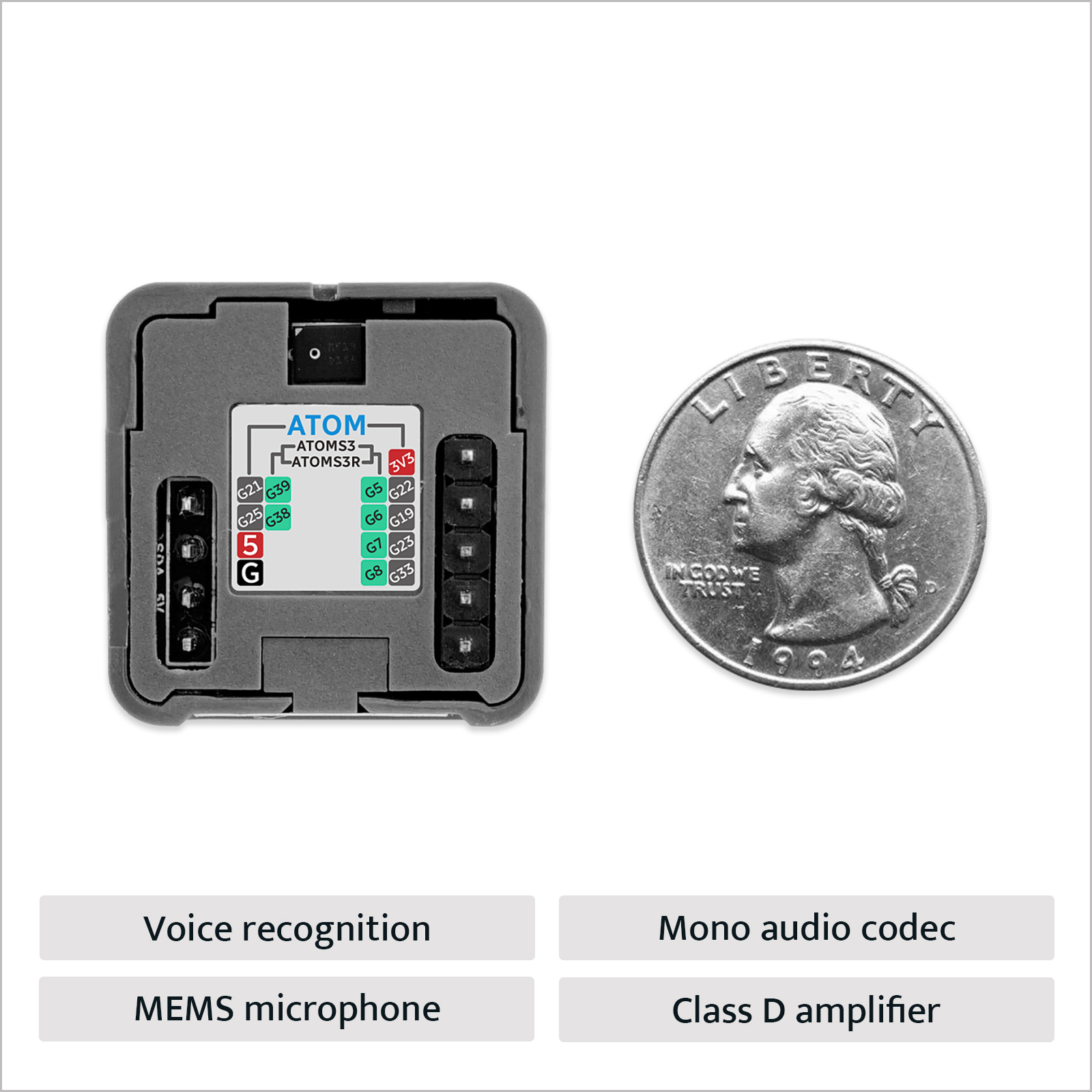 M5Stack Official Atomic Voice  - M5Stack review and price
