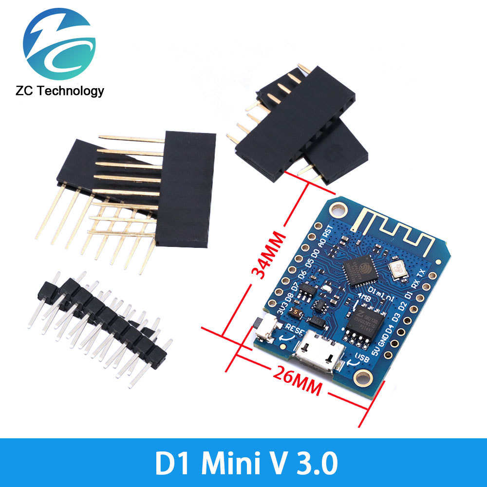 D1 Mini ESP8266 ESP-12F CH340G - Wemos D1 Mini review and price