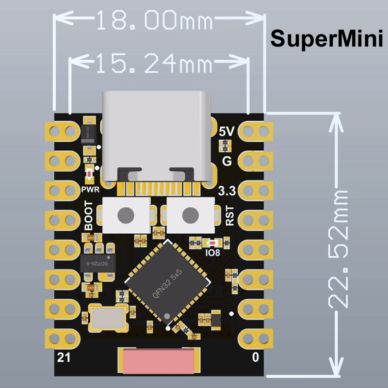 For ESP32-S3 Supermini Pro MIN - Doit Esp32 review and price