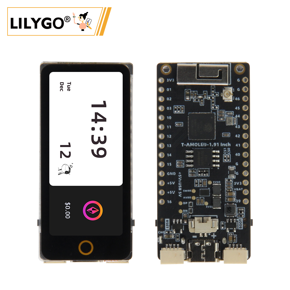 LILYGO® T-Display-S3 AMOLED ES - Ttgo T Watch review and price