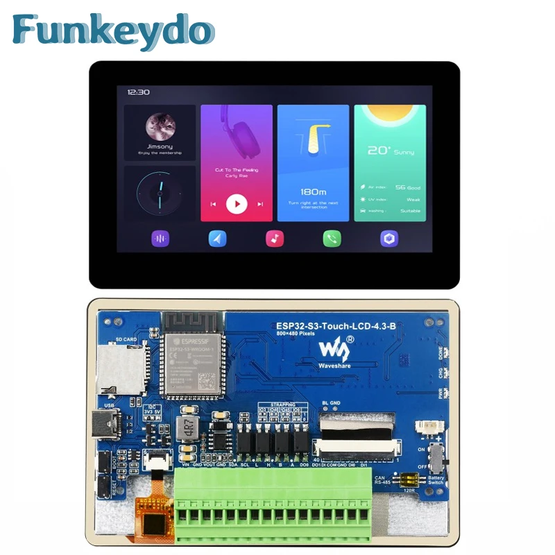 Waveshare ESP32-S3 4.3 inch IP - Waveshare Esp32 review and price
