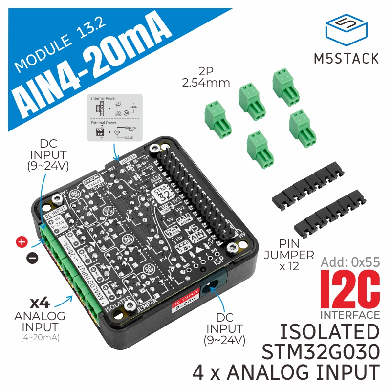 M5Stack 4-Channel Analog to 12 - M5Stack review and price